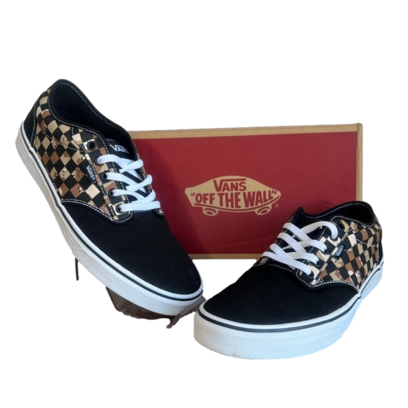 Vans Men's Atwood Camo Check Checkerboard Shoe Size 11.5 #B1516